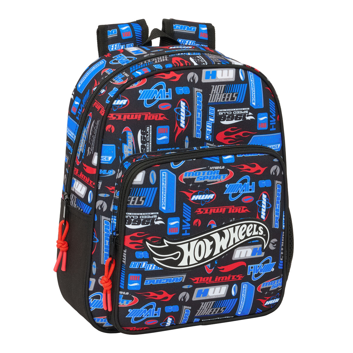 Skolryggsäck Hot Wheels Multicolour 27 x 33 x 10 cm