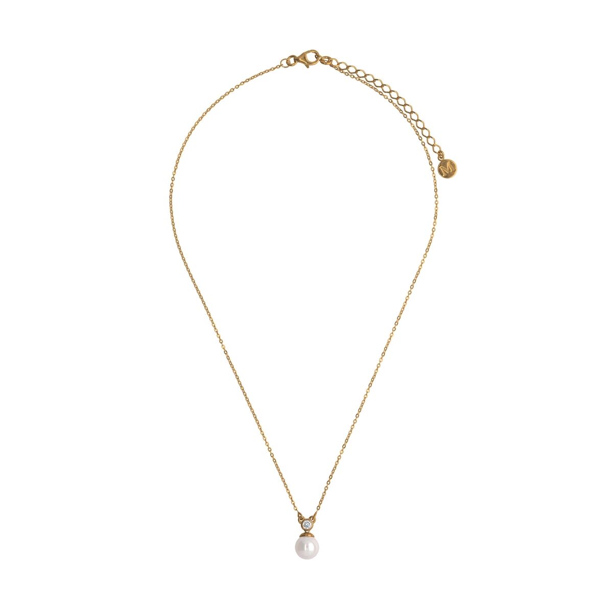 Damhalsband Majorica 15304.01.1.N37.000.1 Gyllene