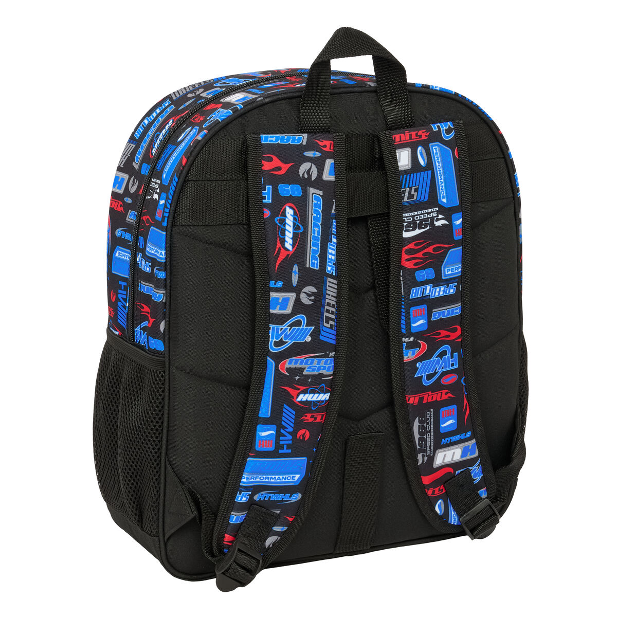 Skolryggsäck Hot Wheels Multicolour 32 x 38 x 12 cm - 3