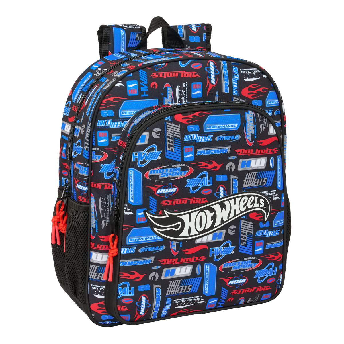 Skolryggsäck Hot Wheels Multicolour 32 x 38 x 12 cm - 2