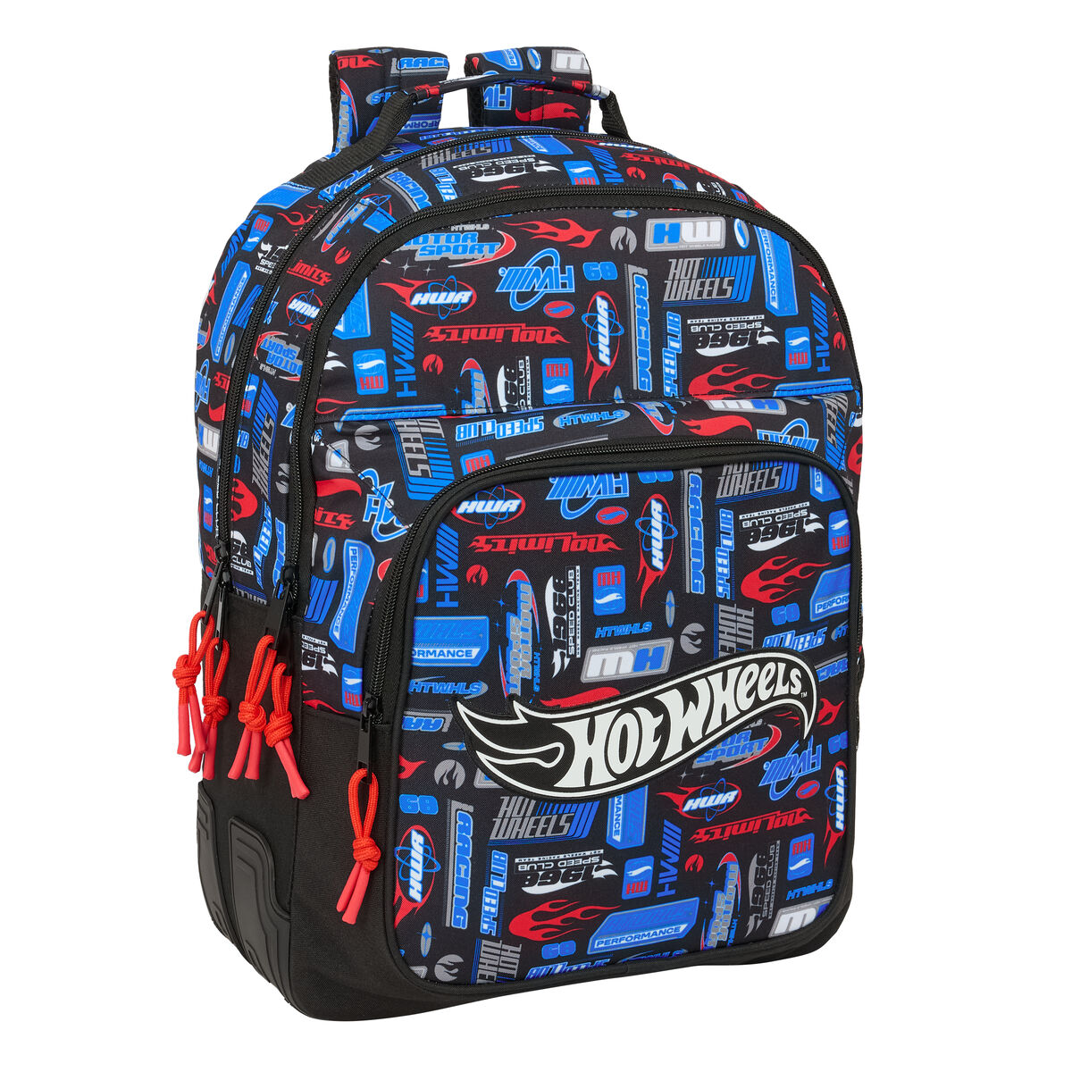 Skolryggsäck Hot Wheels Multicolour 32 x 42 x 15 cm