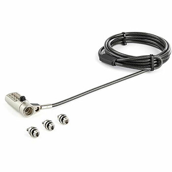 Säkerhetskabel Startech LTULOCK4D            (2 m)