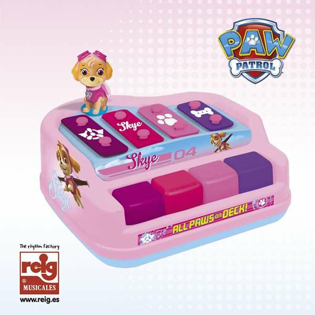 Xylofon The Paw Patrol Plast Barn 20 x 15 x 15 cm - 3
