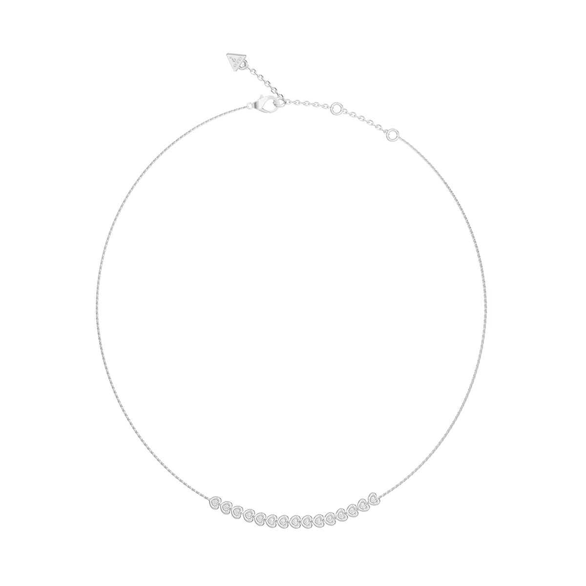 Damhalsband Guess JUBN05471JWRHT-U Silvrig