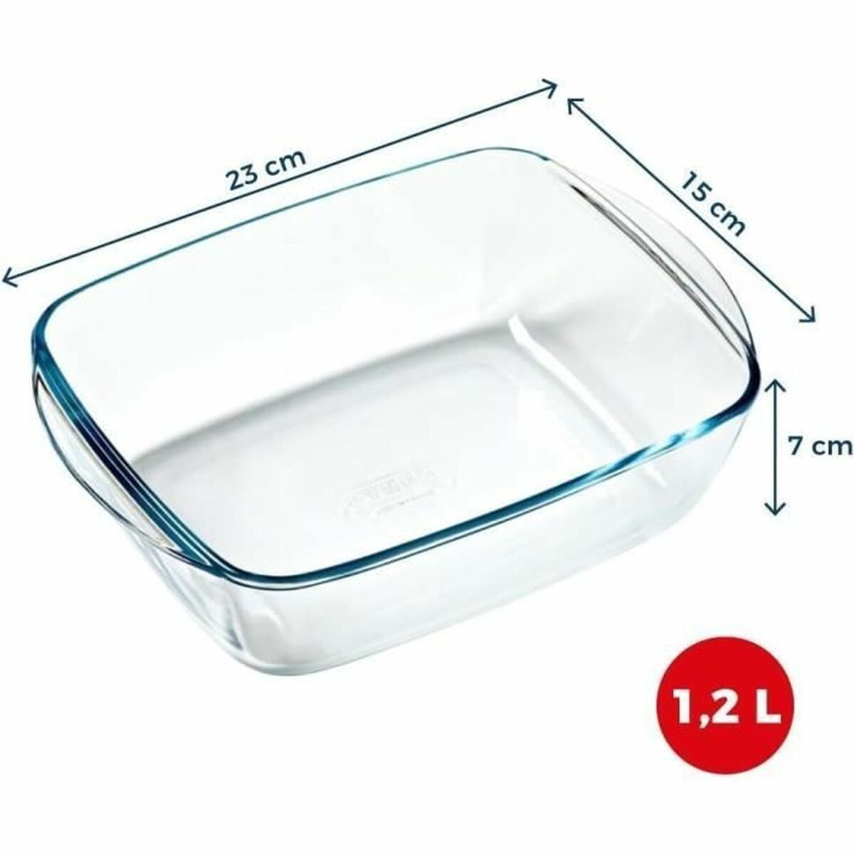 Ugnsform Pyrex 1,2 L - 3