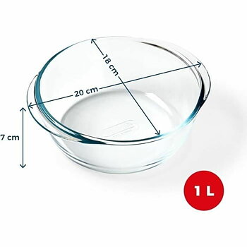 Ugnsform Pyrex 1 L