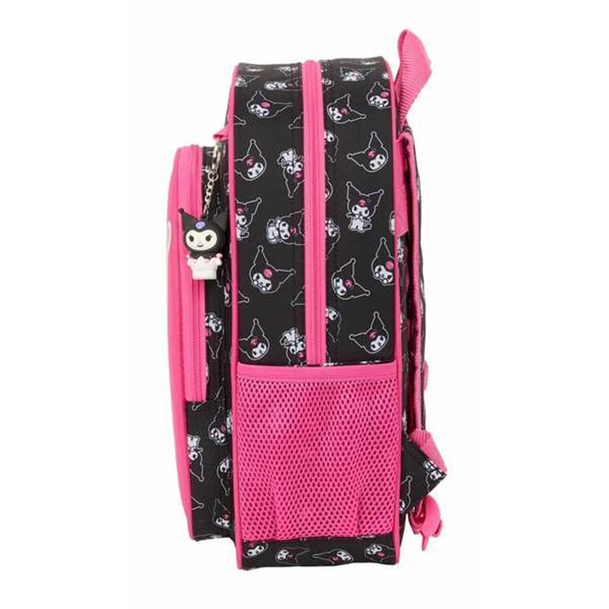 Skolryggsäck Kuromi Svart Fuchsia 26 x 34 x 11 cm - 3