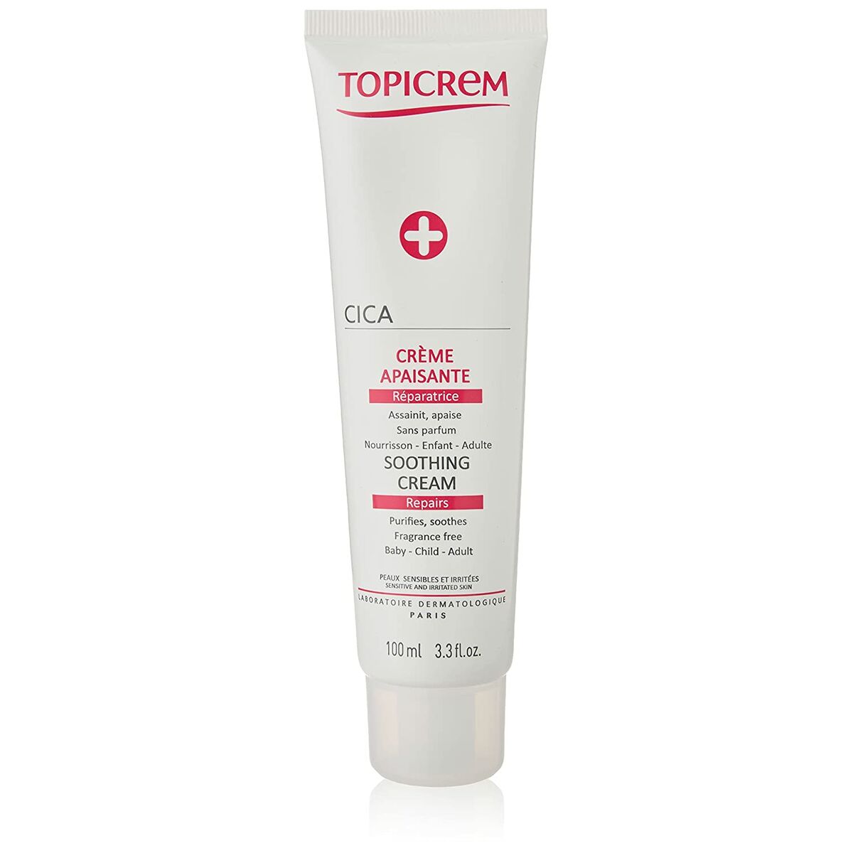 Kroppskräm Topicrem Cica 100 ml Lugnande