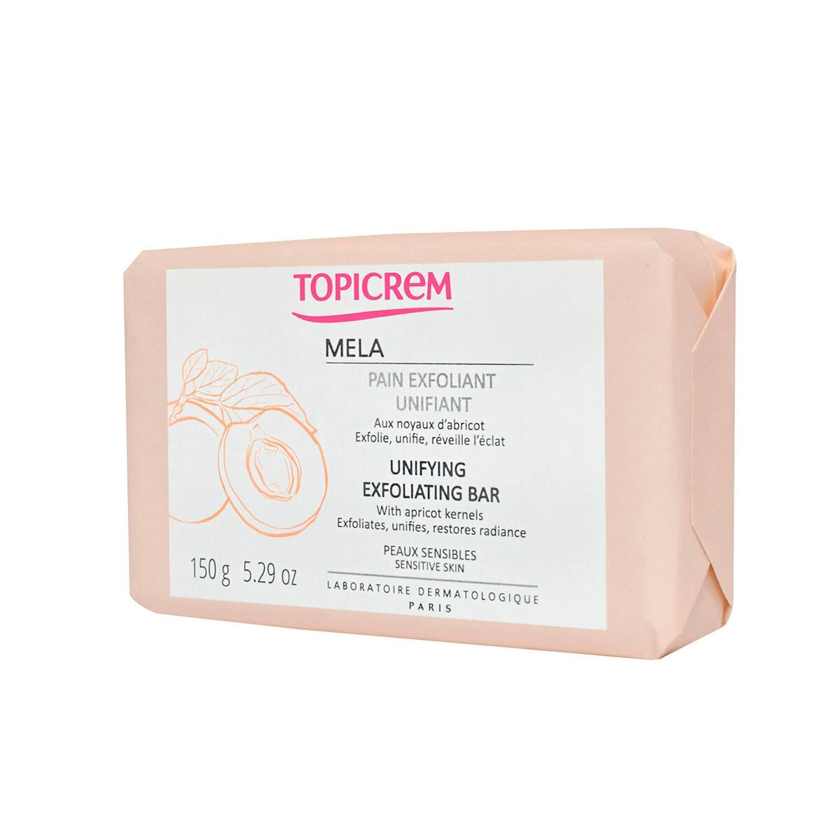 Kroppsskrubb Topicrem Mela 150 g Tablett