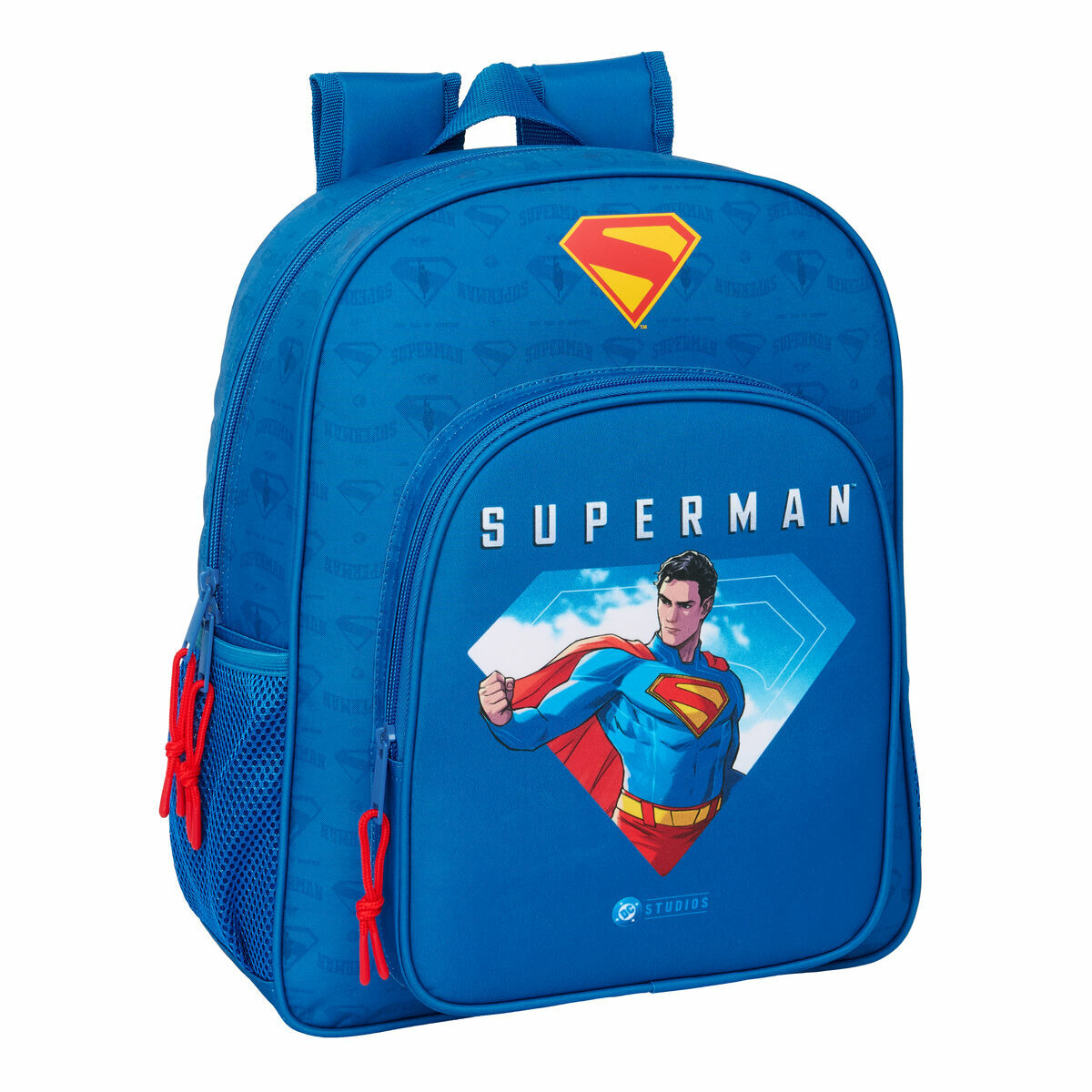 Skolryggsäck Superman Blå 32 x 38 x 12 cm - 2