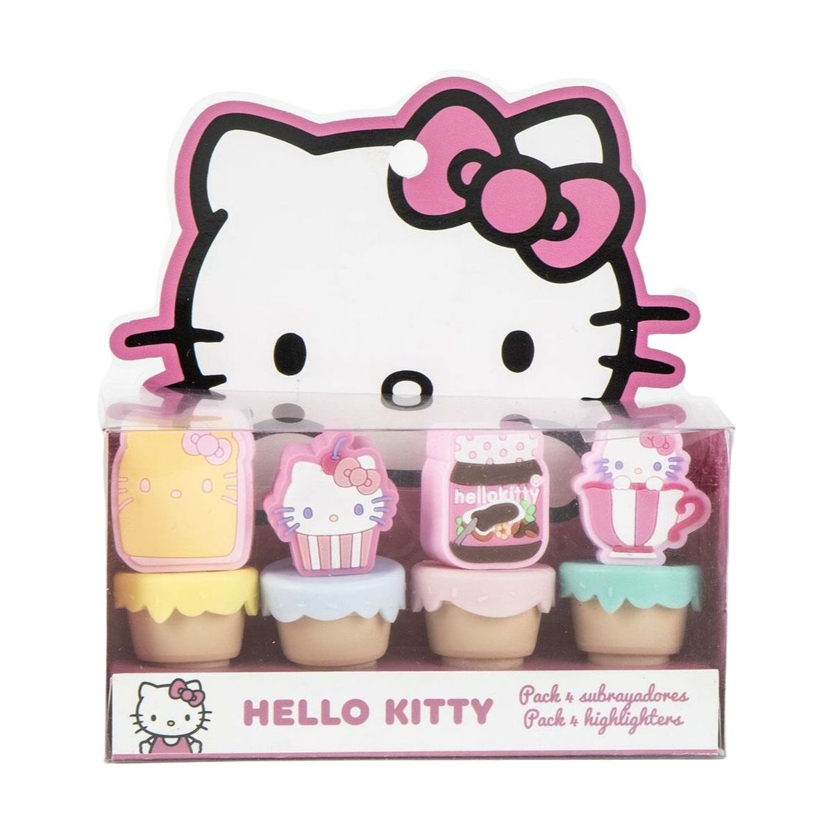 Highlighter Hello Kitty Rosa 5 Delar