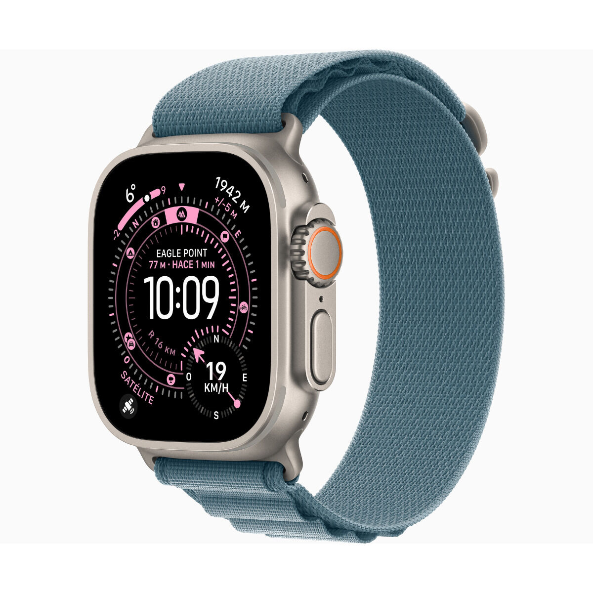 Smartklocka Apple Ultra 3 Blå Titan 49 mm