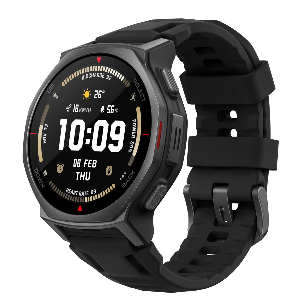 Smartklocka Amazfit T-REX 3PRO 44MM Svart 1,32" Ø 44 mm