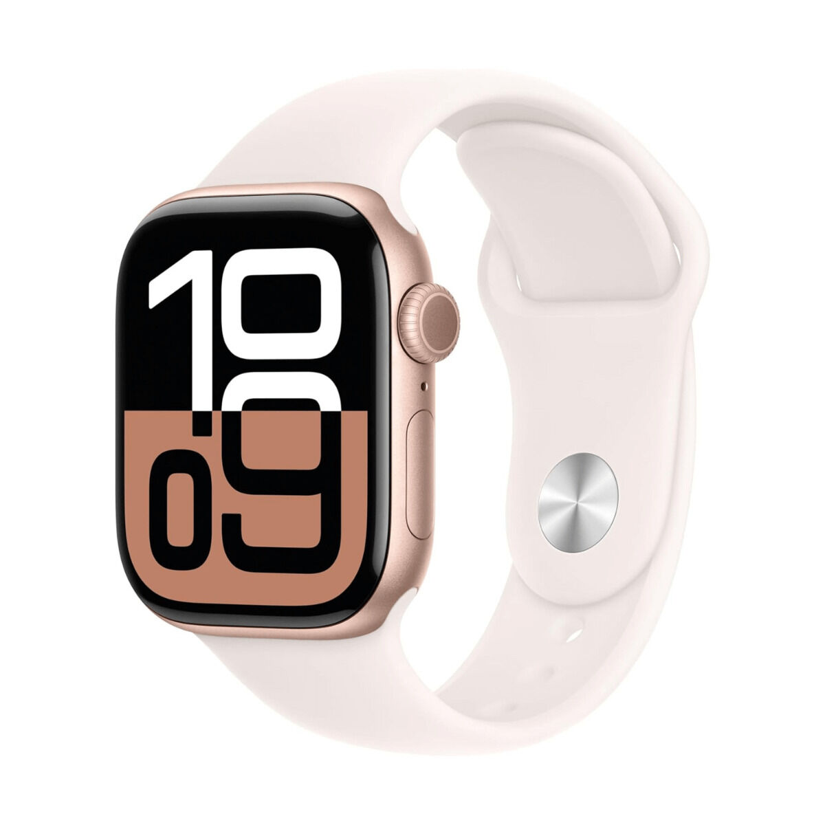 Smartklocka Apple Series 10 GPS Rosa 1,77"