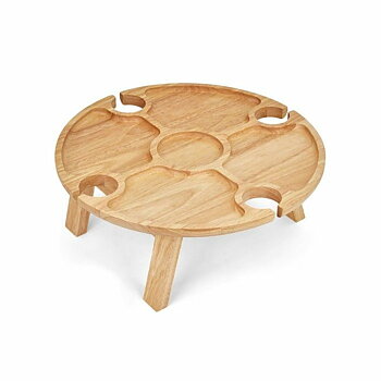 Snacksbricka Livoo MES150 Beige Rund