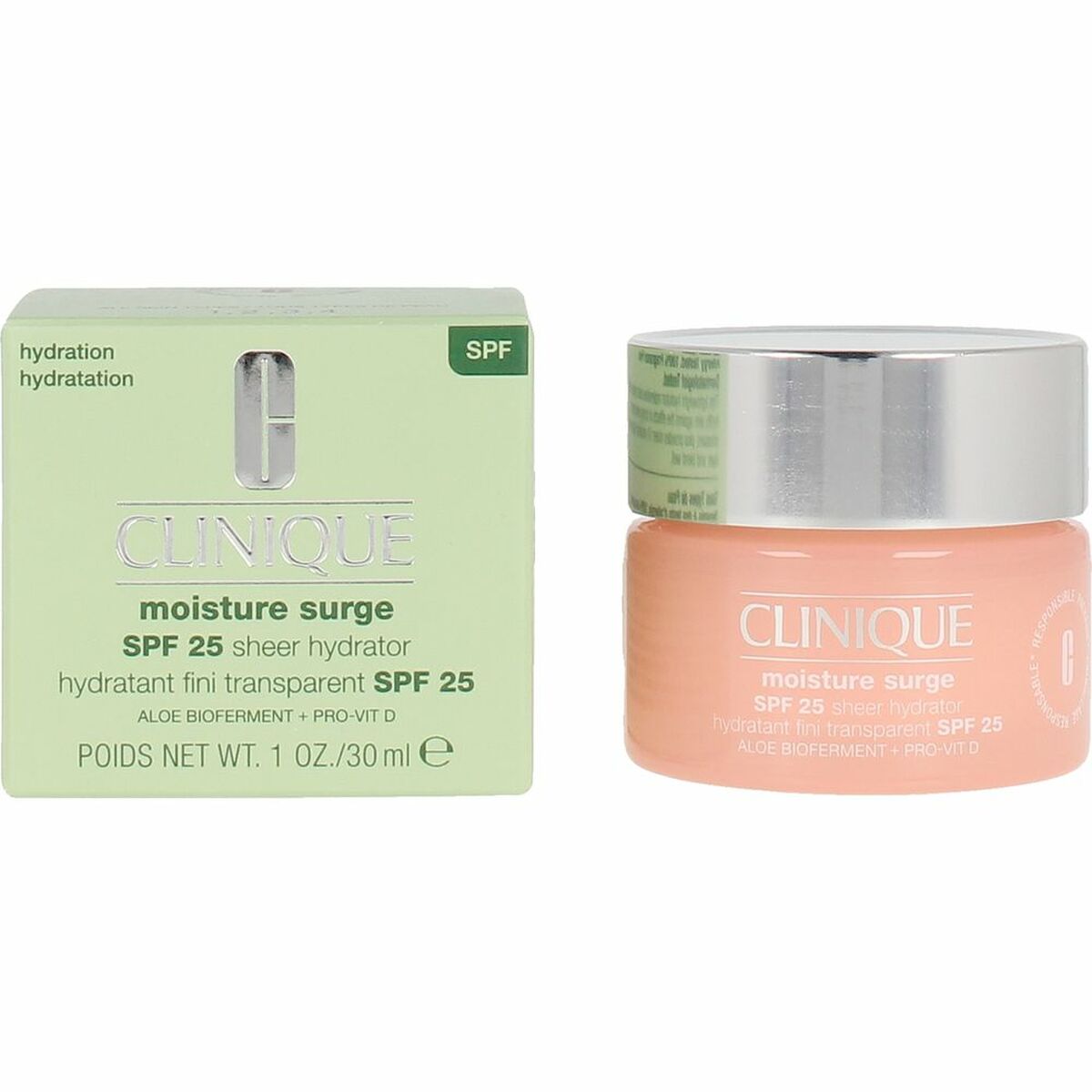Fuktgivande ansiktskräm Clinique   Spf 25 30 ml Belysning