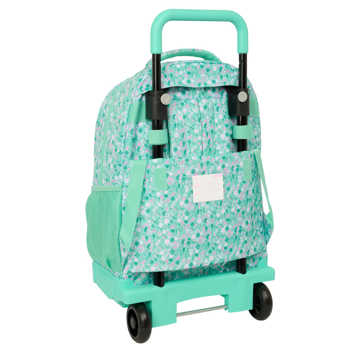Skolväska med hjul Safta Cuore Mint 33 x 45 x 22 cm - 3