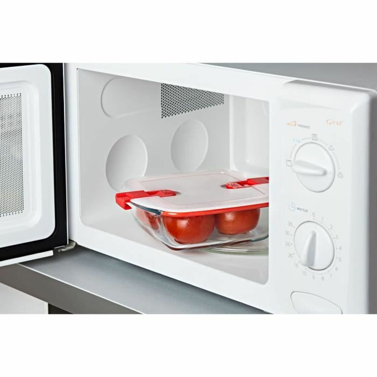 Behållare för matkonservering Pyrex Cook & Heat 1 L Transparent - 3