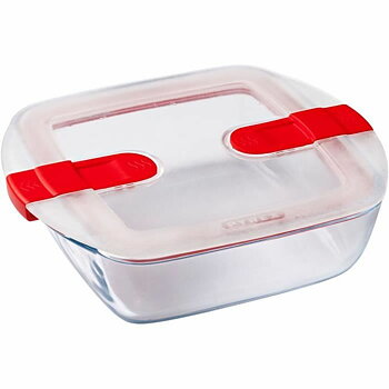 Behållare för matkonservering Pyrex Cook & Heat 1 L Transparent