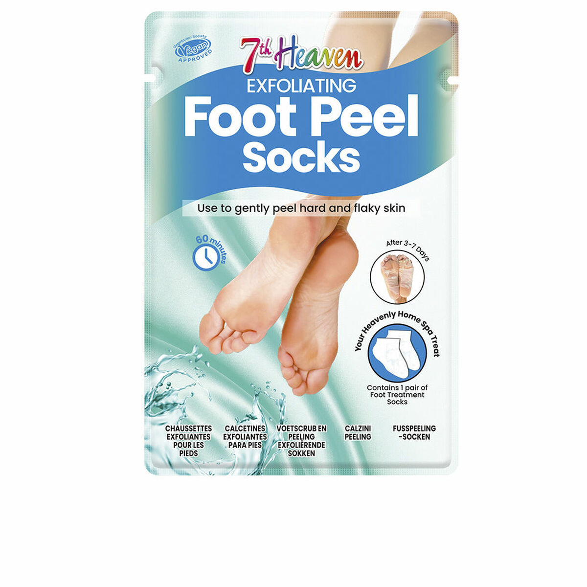 Fuktgivande fotkräm 7th Heaven FOOT PEEL (1 antal)