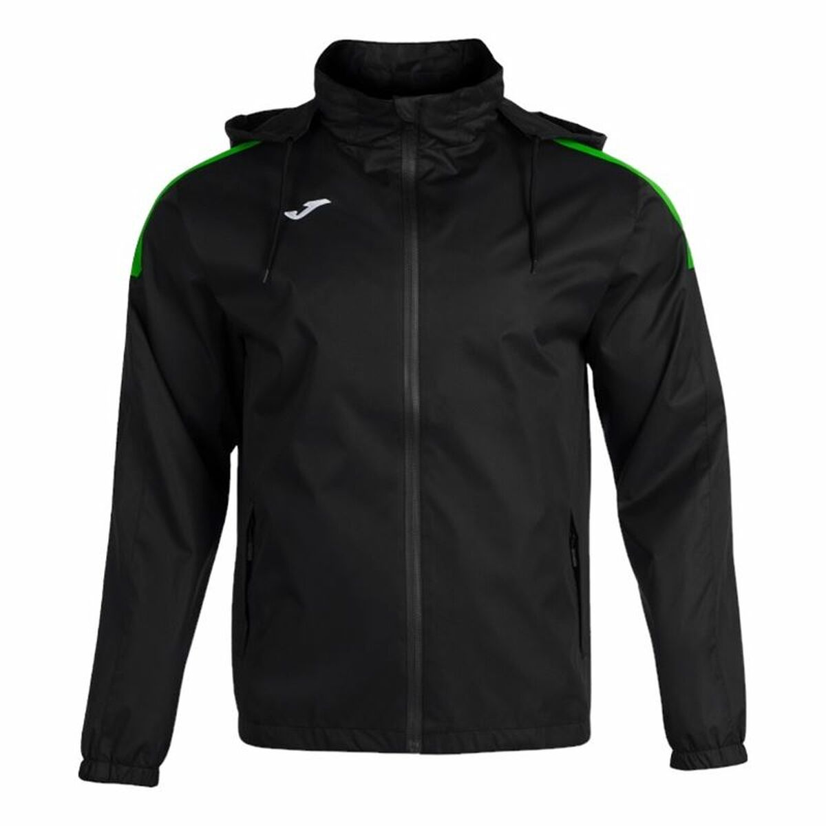 Regnkappa Joma Sport Trivor Svart Grön