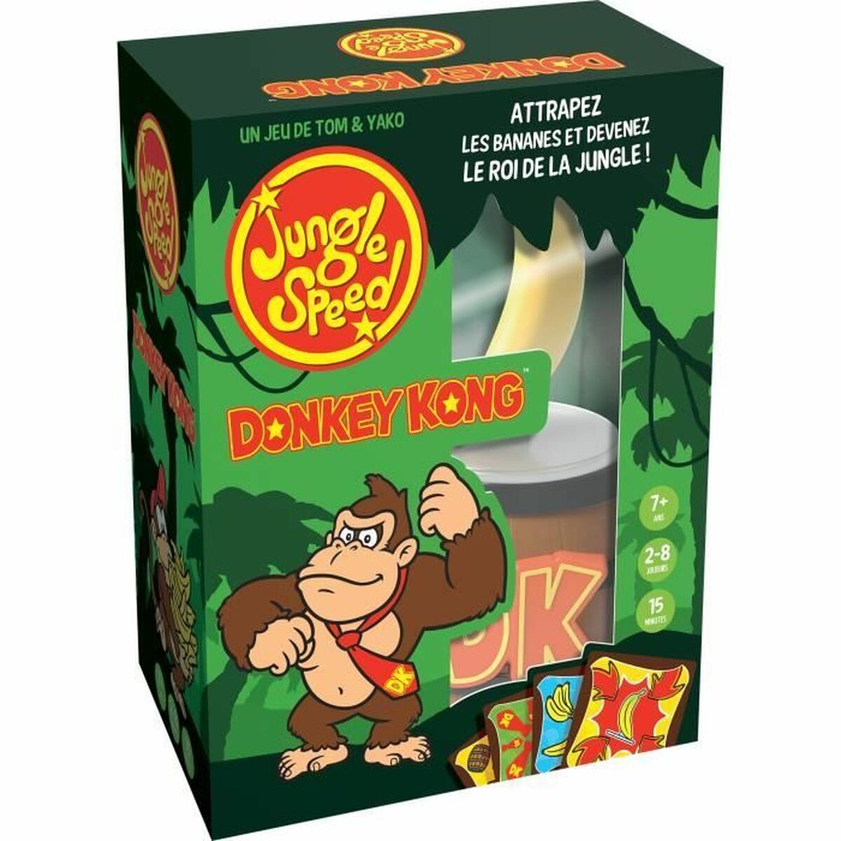Sällskapsspel Asmodee Jungle Speed Donkey Kong 20 x 11 x 37 cm