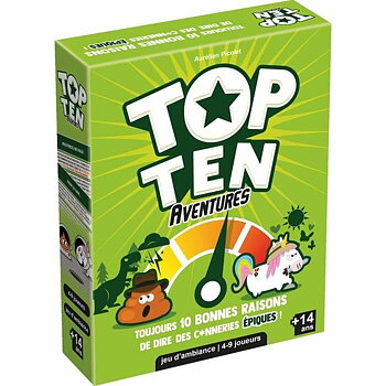Sällskapsspel Asmodee Top Ten Adventures