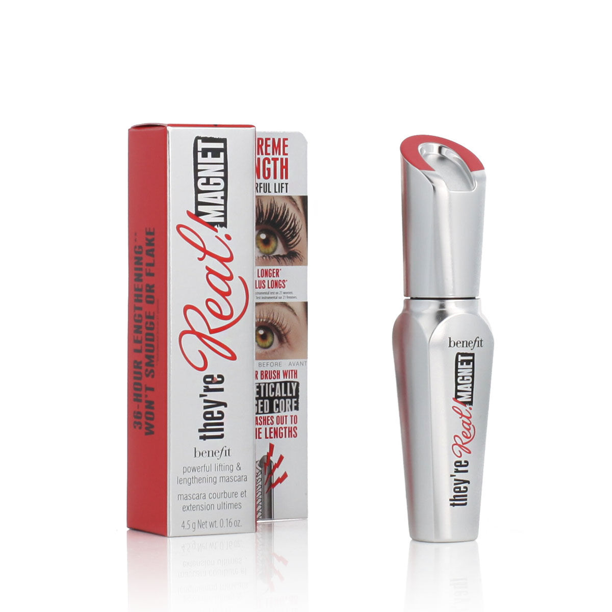 Volymgivande maskara Benefit THEY'RE REAL! Svart 4,5 g