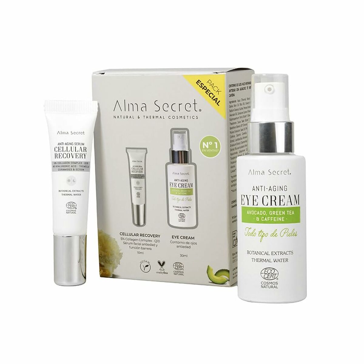 Sminkset Alma Secret FACIAL ALMA SECRET 2 Delar