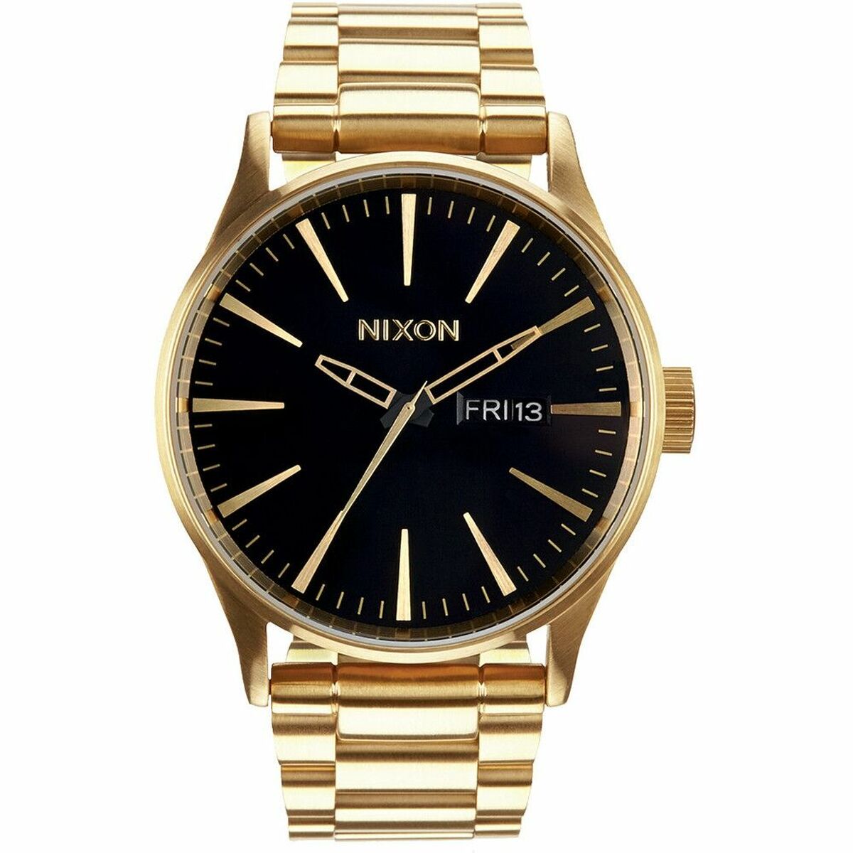 Herrklocka Nixon A356-510 Svart Guld - 3
