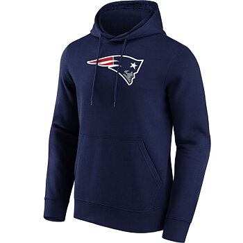 Tränings t-shirt, Vuxen New Era CHST PRNT TM LOG HOODY Blå (3XL)