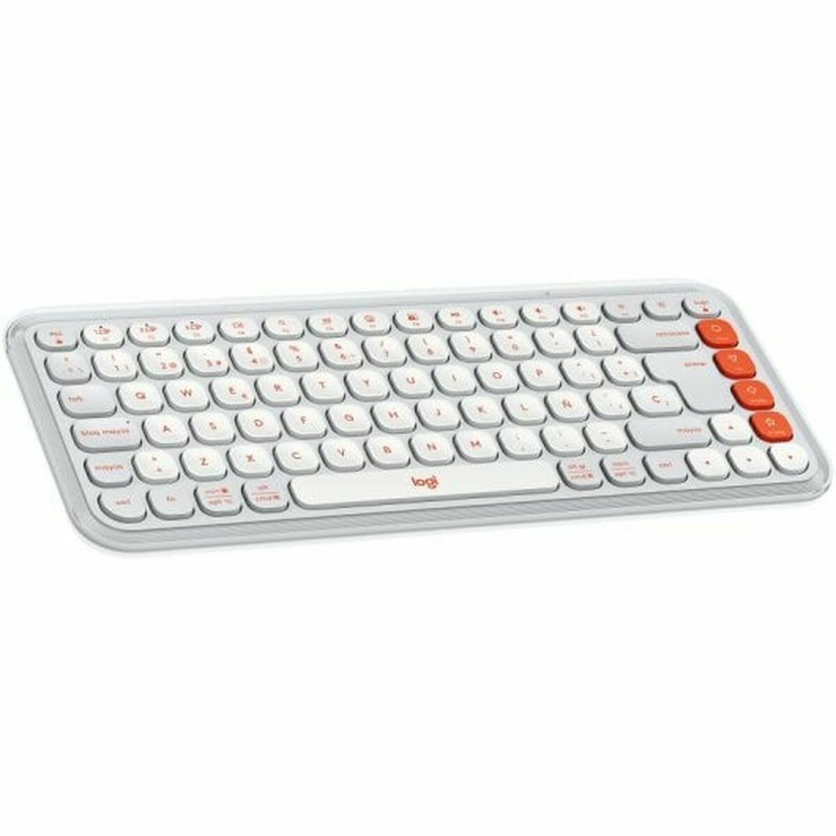 Tangentbord Logitech 920-013069 Vit