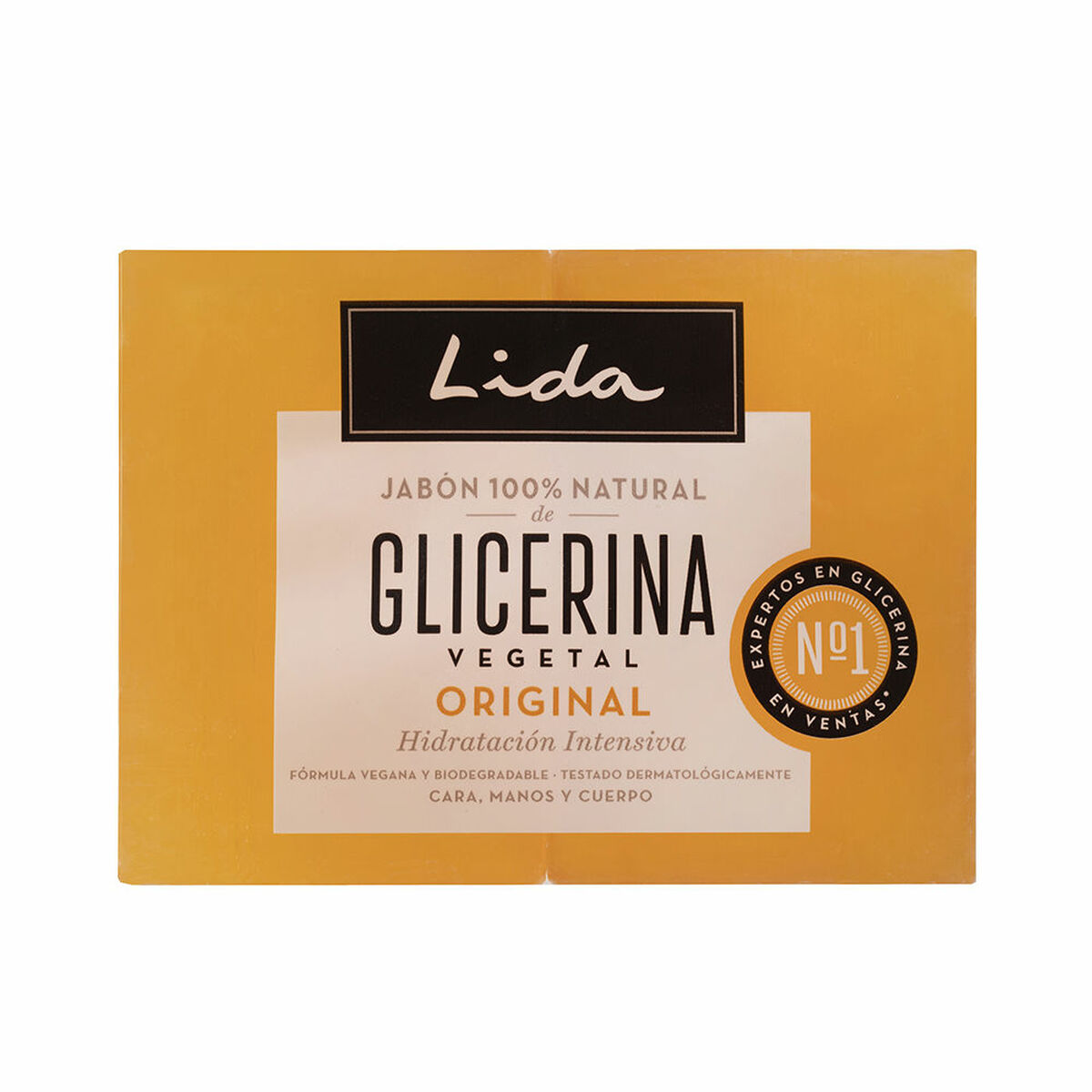 Handtvål Lida NATURAL 125 g 2 antal