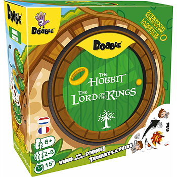 Sällskapsspel Asmodee Dobble The Lord of the Rings 17 x 6 x 14 cm