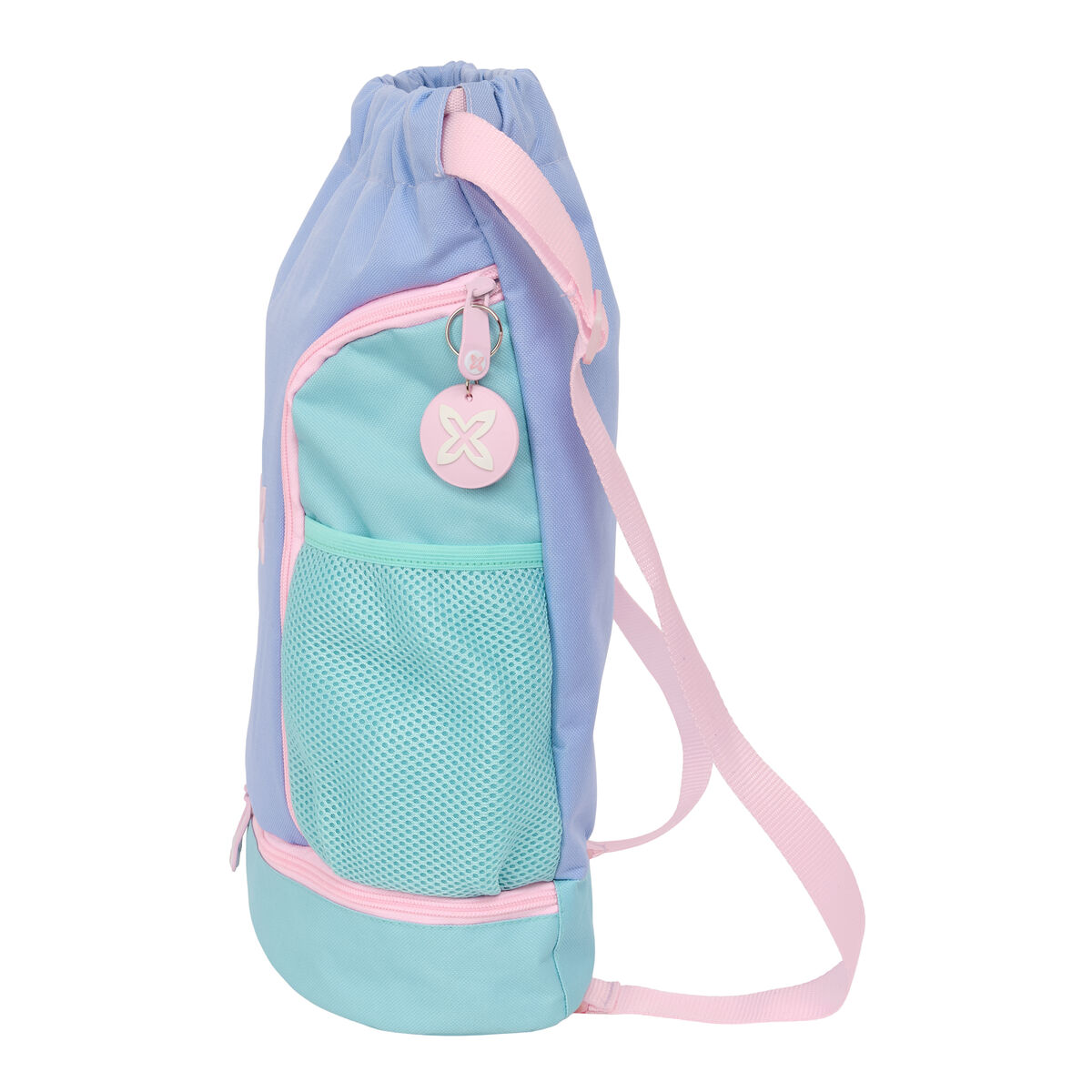 Skopåse med remmar Munich Mellow Blå Rosa Celeste 35 x 40 x 1 cm - 2