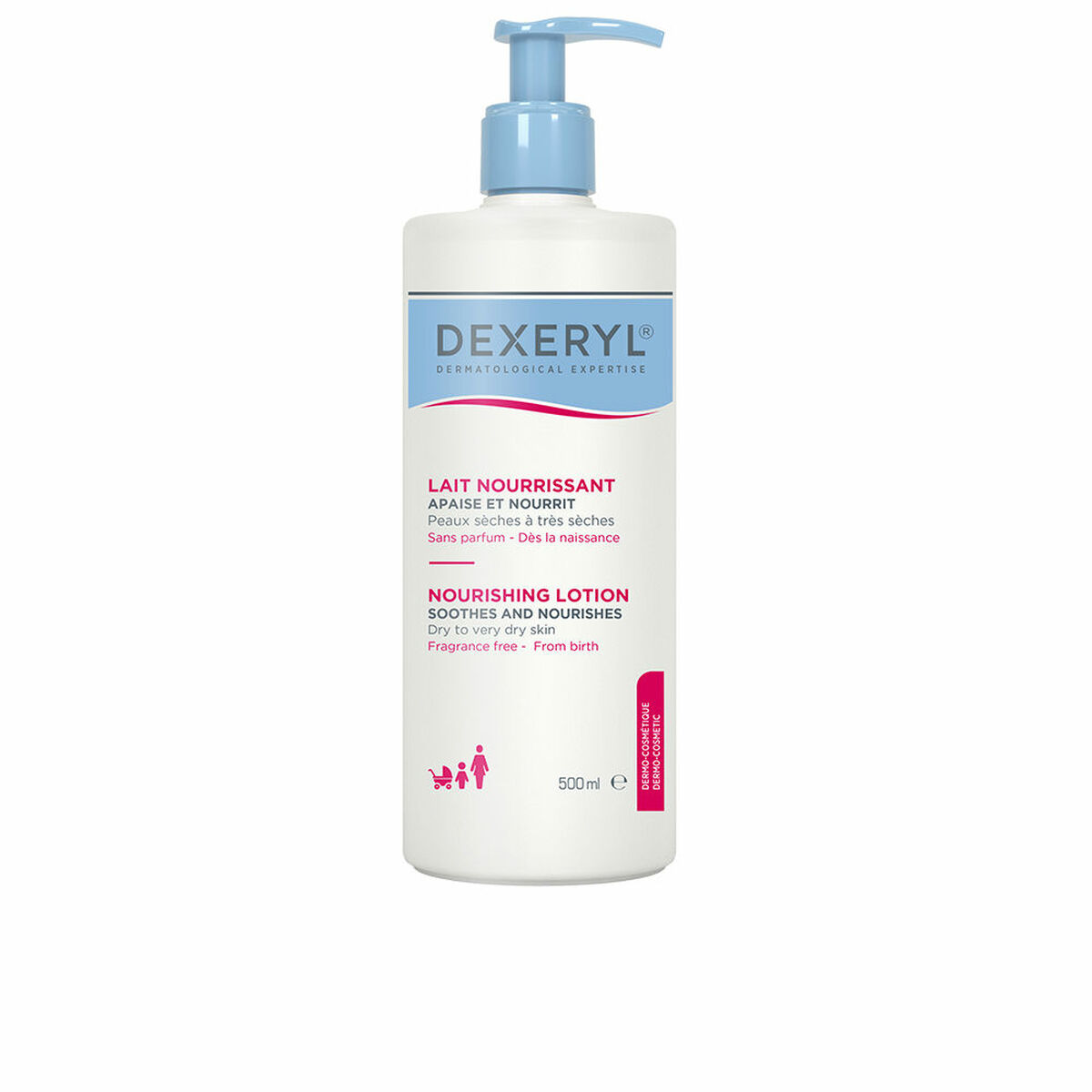 Kroppslotion Dexeryl LOCIÓN NUTRITIVA 500 ml