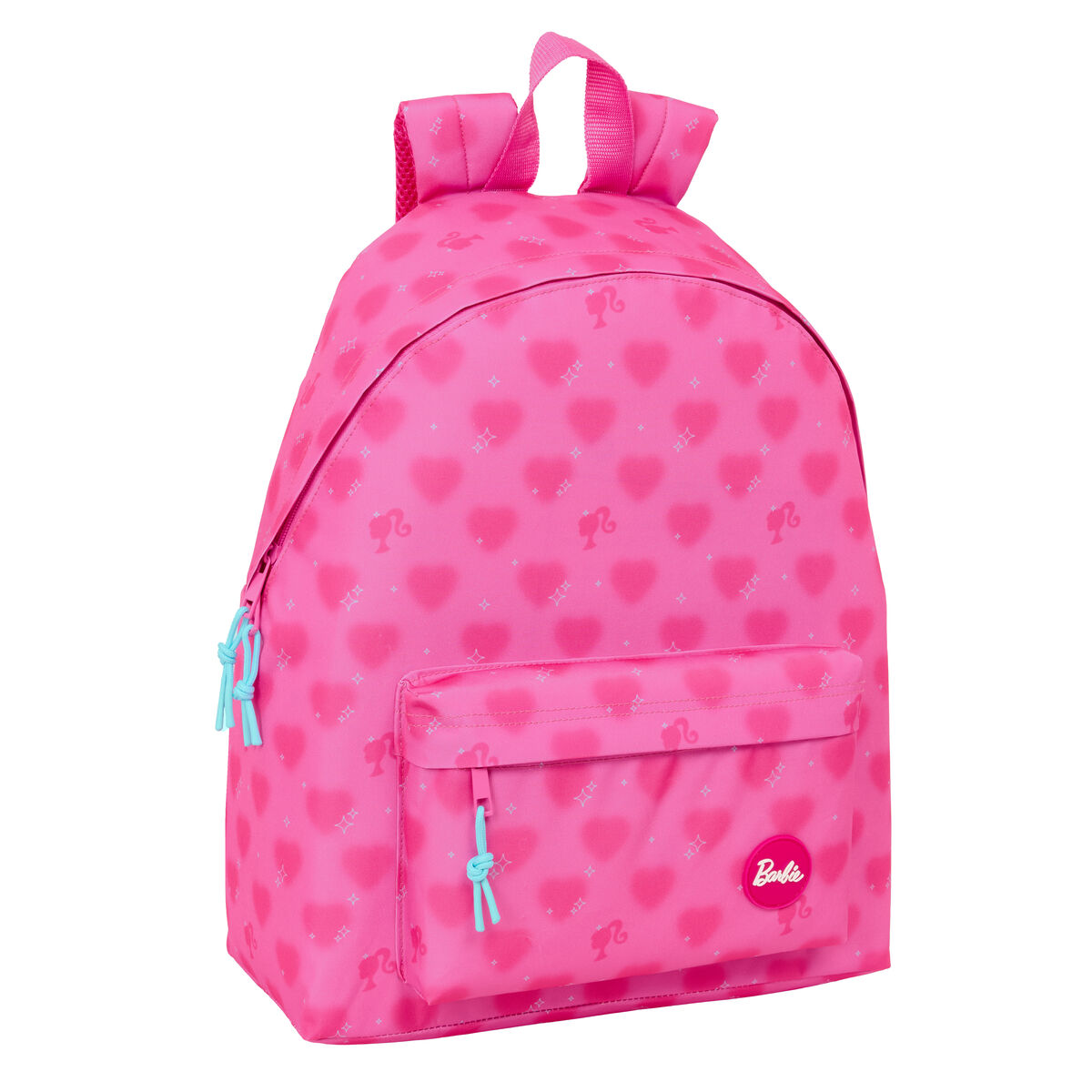 Skolryggsäck Barbie Corazones Rosa 33 x 42 x 15 cm