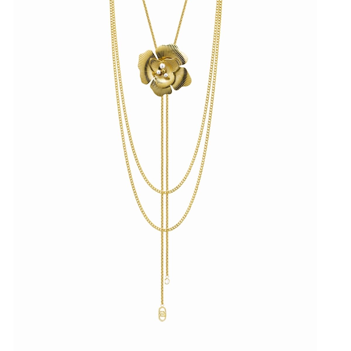 Damhalsband LIU JO LJ3078 Gyllene