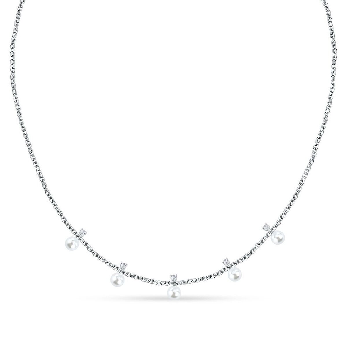 Damhalsband Morellato SAWM03 Silvrig