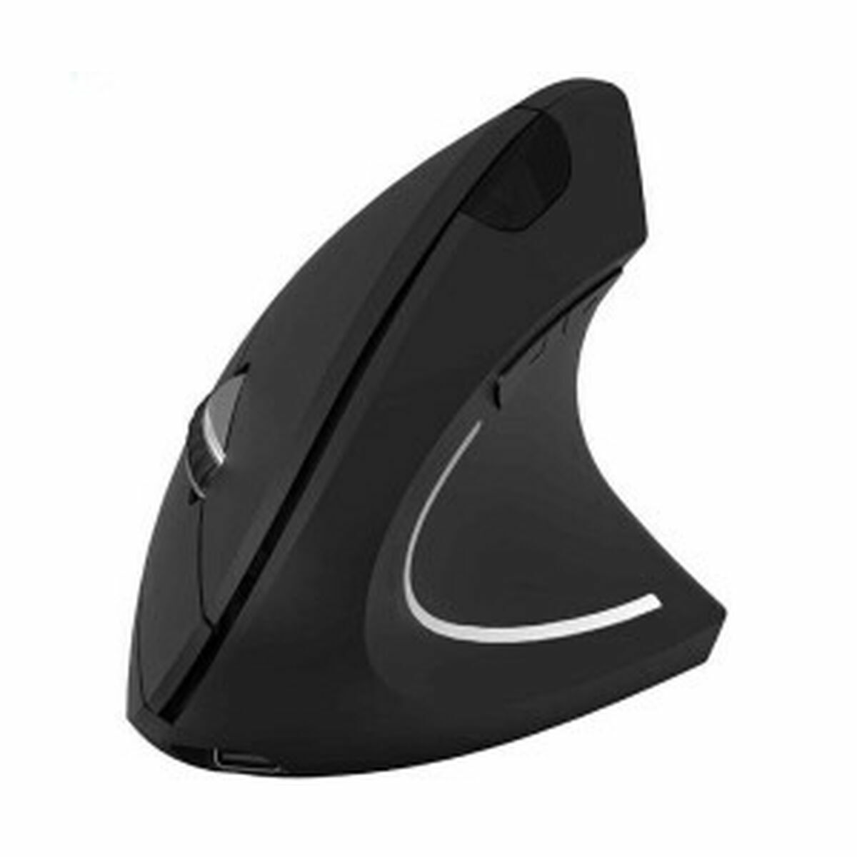 Optisk Mus Ergonomisk Subblim SUBMO-EDGVW01 Svart 1600 dpi
