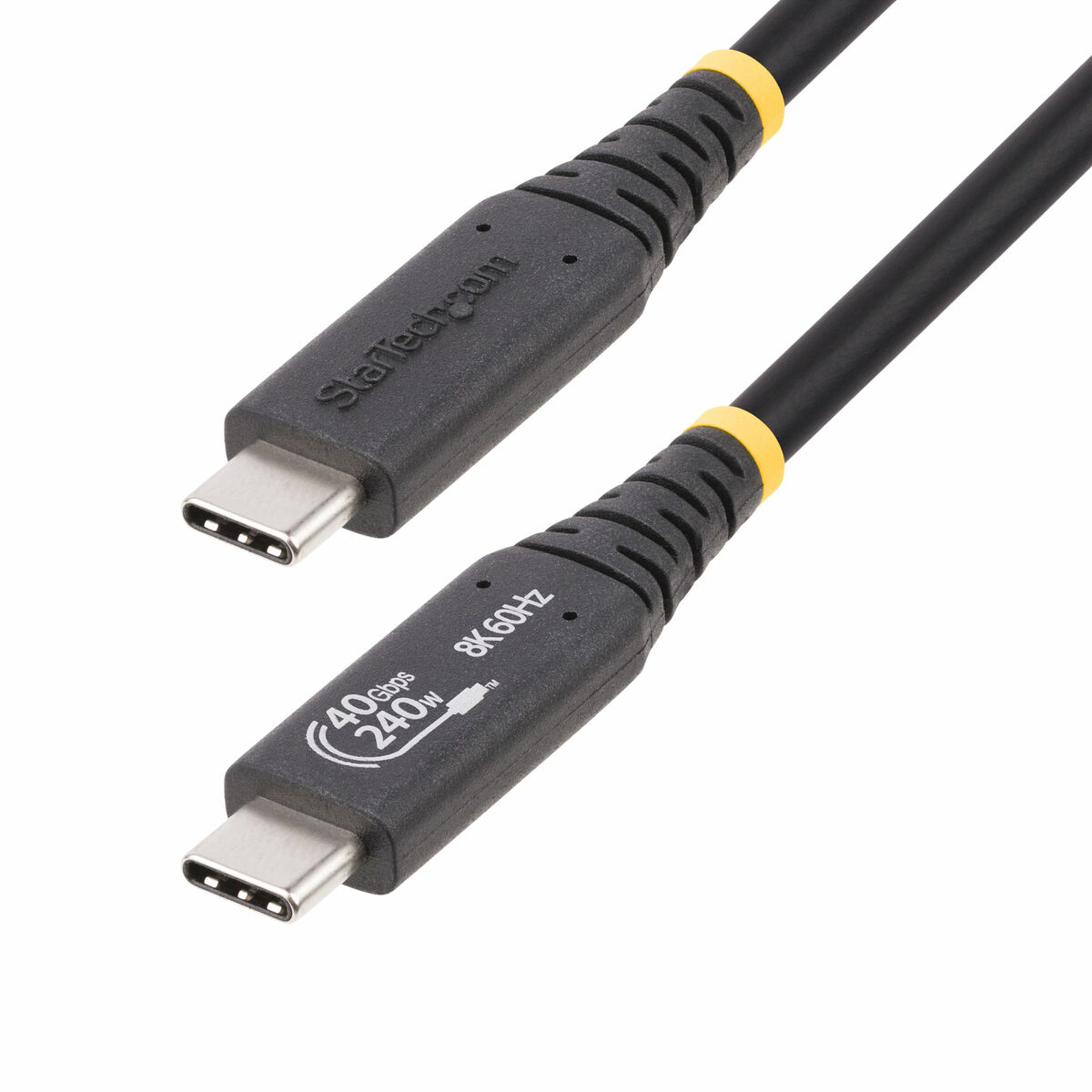 USB-kabel Startech 50C-40G-USB4-CABLE Svart