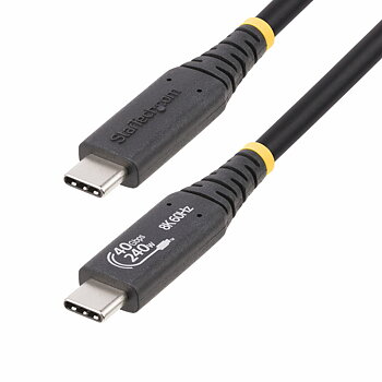 USB-kabel Startech 50C-40G-USB4-CABLE Svart