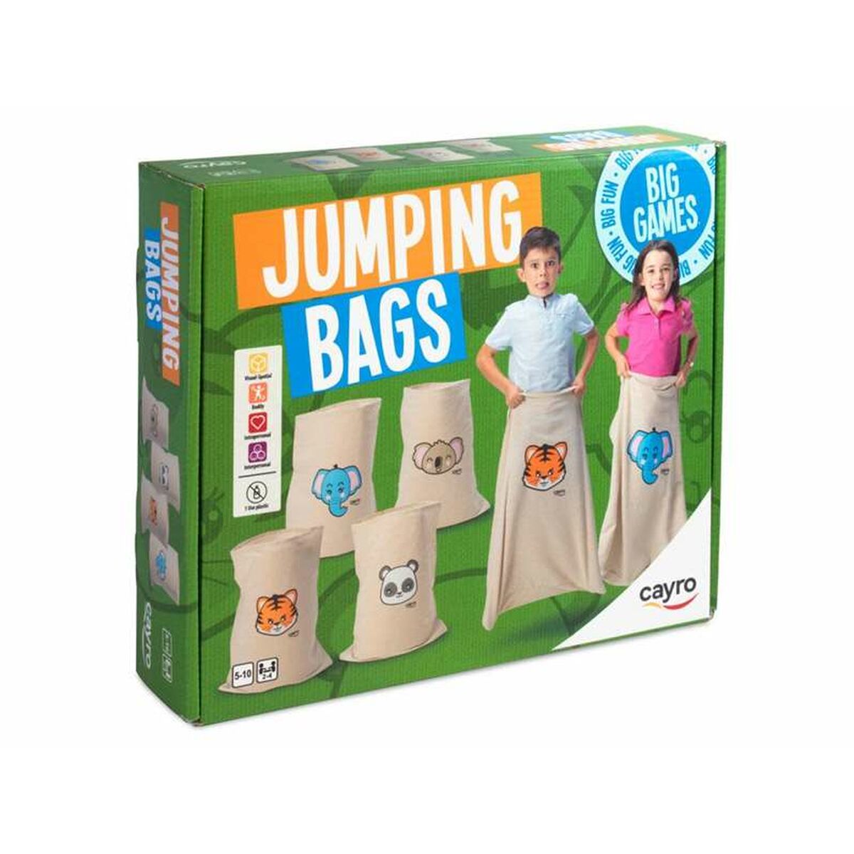 Skicklighetsspel Cayro Jumping bags 4 Delar