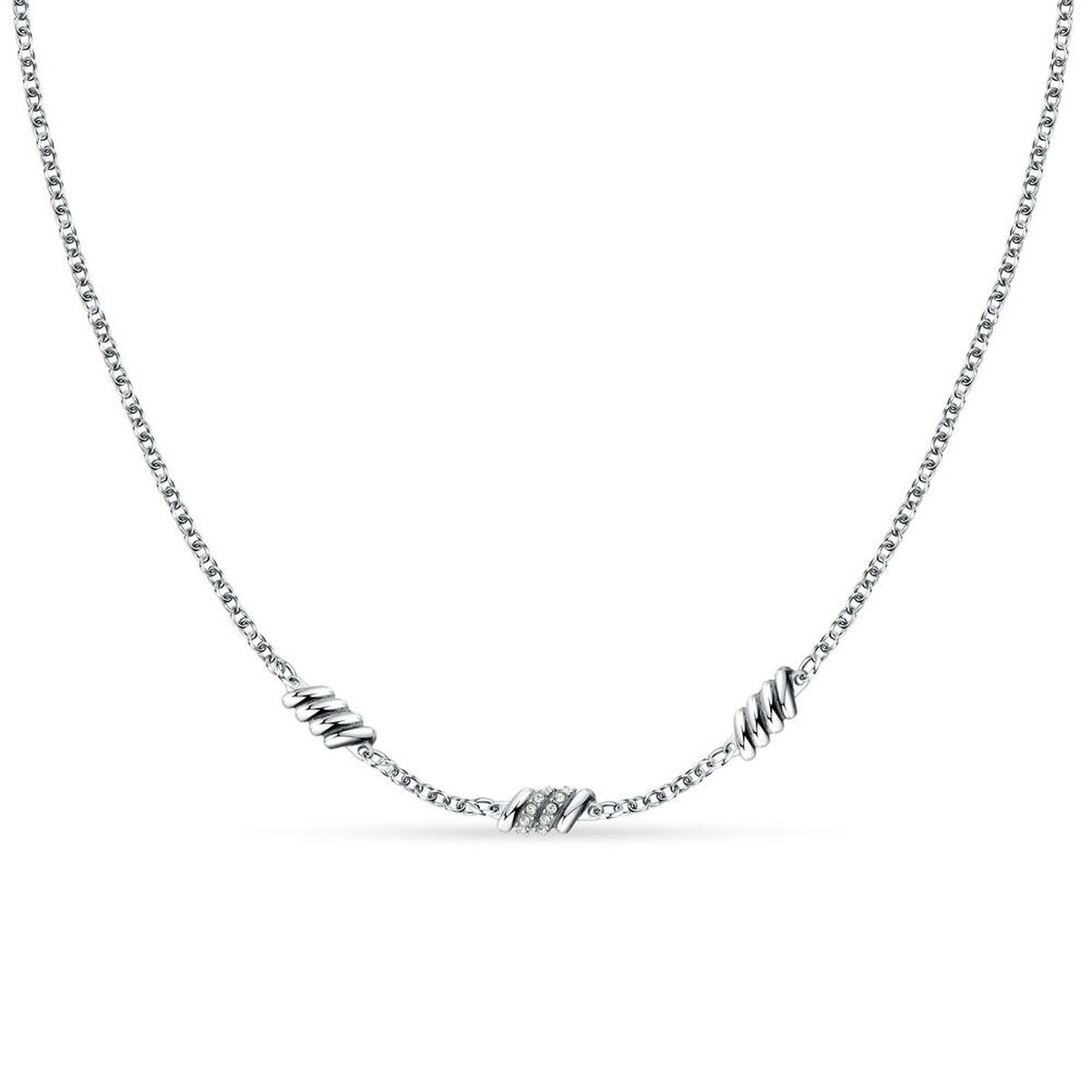Damhalsband Morellato SAWZ03 Silvrig