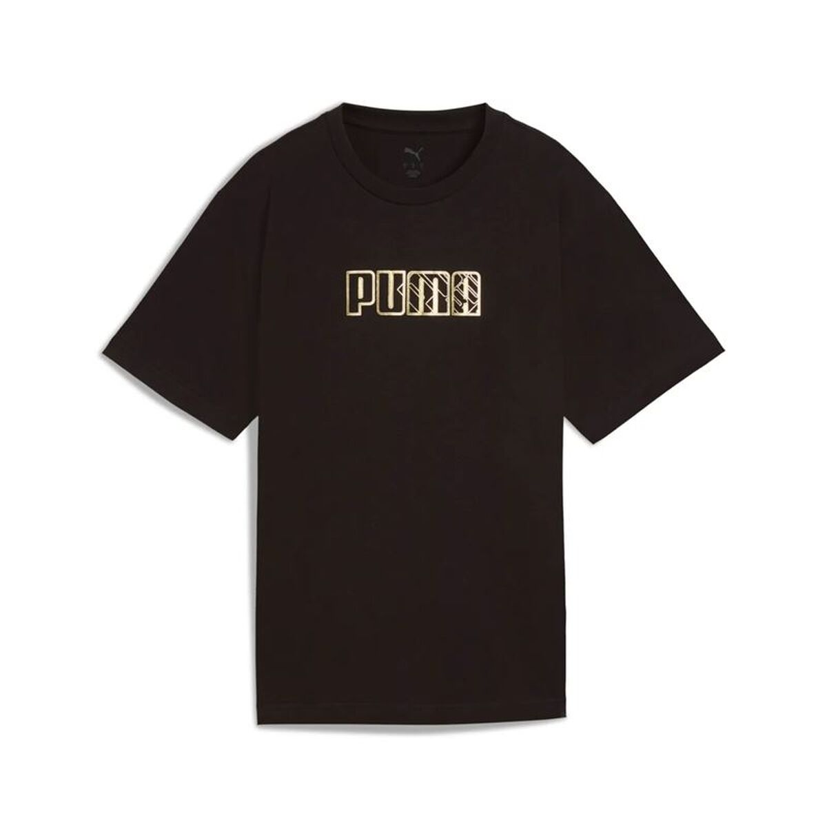 T-shirt med kortärm Dam Puma Maximal Metallic Relaxed
