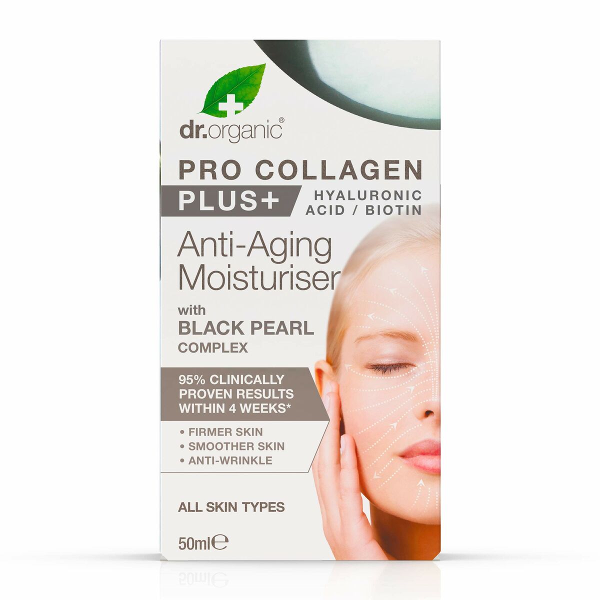 Ansiktskräm Dr.Organic Pro 50 ml Anti age - 3