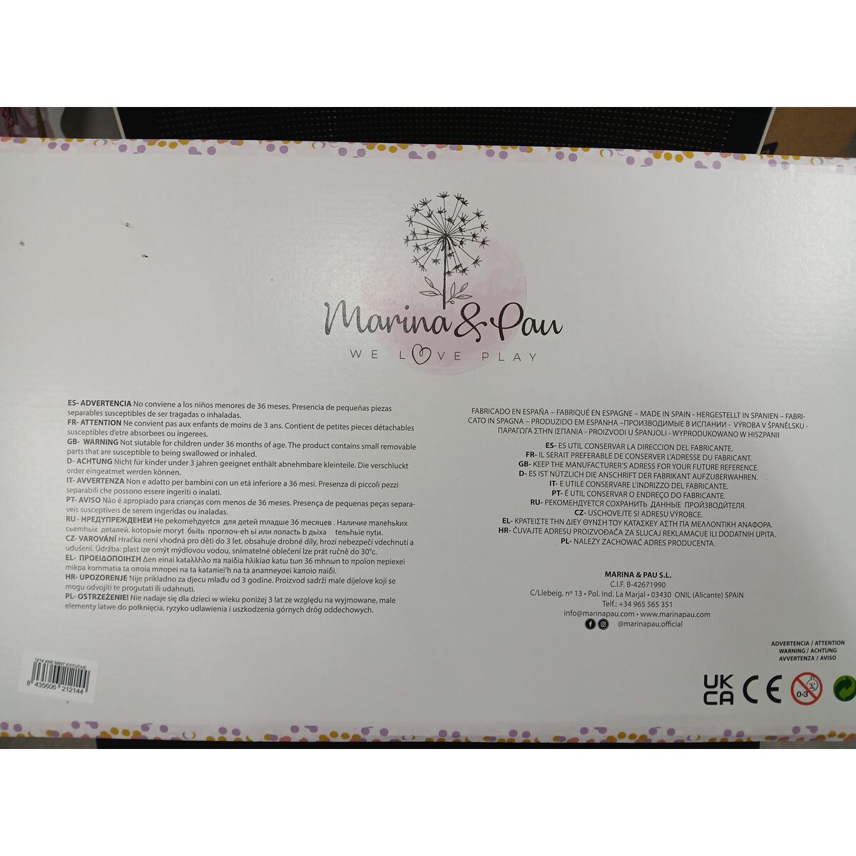Bebisdocka Marina & Pau Ane 45 cm - 2