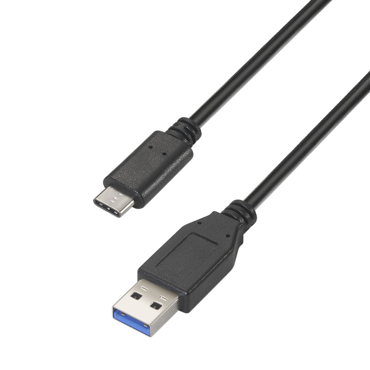USB A till USB-C Kabel Aisens A107-0450 Svart 1,5 m