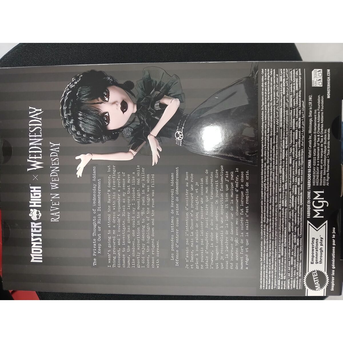 Docka Monster High Wednesday - 2