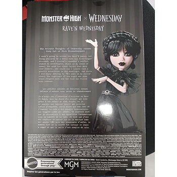 Docka Monster High Wednesday